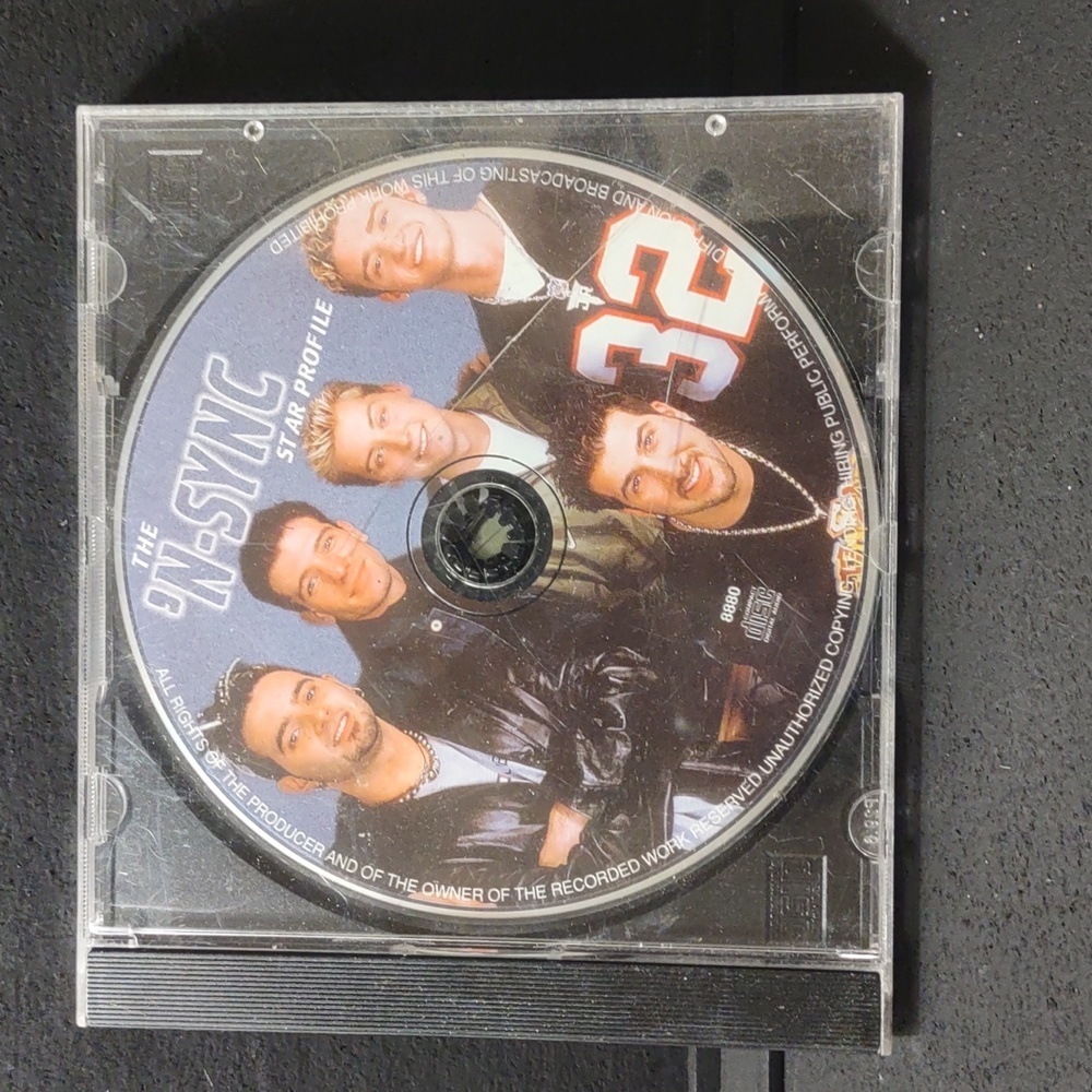 USED NSYNC CD THE NSYNC STAR PROFILE AUDIO DOCUMENTARY 1999